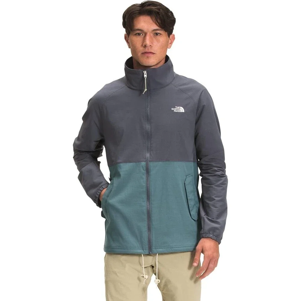 THE NORTH FACE Class V Full Zip Jacket Vanadis Grey/Goblin Blue LG